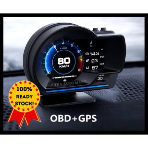 OBD METER RS-08 (OBD2+GPS) FIT FOR ALL CAR OBD II DIGITAL METER/SMART HUD/OBD2 GAUGE
