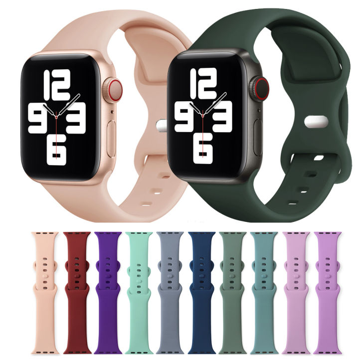 Lazada Apple Watch Series Silicone Band Sport Silicone Band Strap
