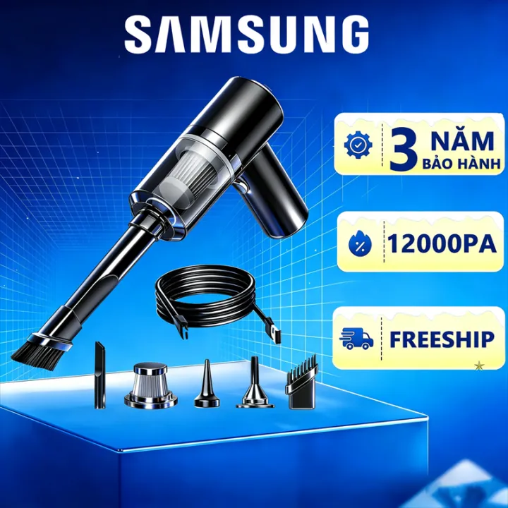 【Bảo hành3năm miễn phí 】Máy Hút Bụi Cầm Tay Ô tô/nhiều Cách Kết Hợp ...