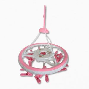 FOREVER - HANGER SERBAGUNA 18 JEPIT GANTUNGAN BAJU JEMURAN BULAT 18HOOK