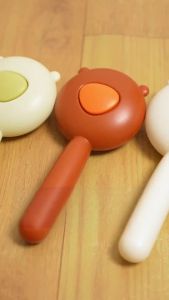Cat Dog Brush for Hair Shedding and Grooming Cute Bear Shape Self Cleaning Slicker Massage Combs