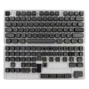 133key màu xám Mist xda độ cao độ nghiêng nút bàn phím PBT dye thăng hoa Keycap cho bàn phím cơ học trò chơi Keycaps Thiết bị chuyển mạch
