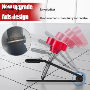 💖【Special price】💖Cjing เครื่องควบคุมความสูงของกระเบื้องแบบปรับได้ชนิด V อุปกรณ์ปรับระดับกระเบื้องผนังรับน้ำหนักได้250กก. อุปกรณ์ก่อสร้าง