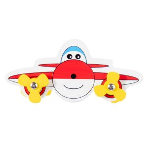 GENENIC Montessori Busy Board DIY Puzzle Toy Ability Training Hand Grasping Busy Board Accessories Kids Toy Early Learning Busy Board DIY Clock Toy Educational Toys