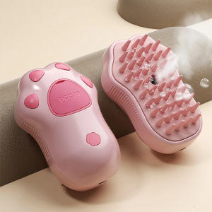 3 in 1 SteamyDog Brush Cat Steam Brush Electric Spray Cat Hair Brush Comb MassageGrooming Tool Loose Hair Supplies