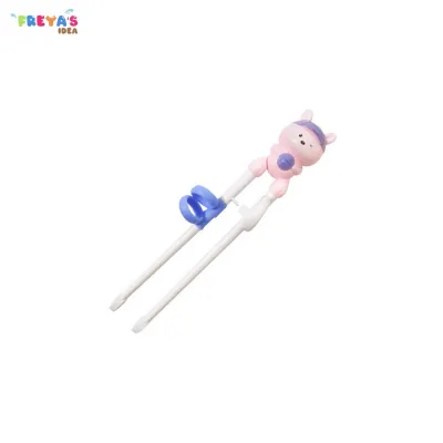 FR-C987 Chopstick Sumpit Anak Karakter Animal Alat Makan Anak Bayi / Sumpit Latihan Anak Chopstick