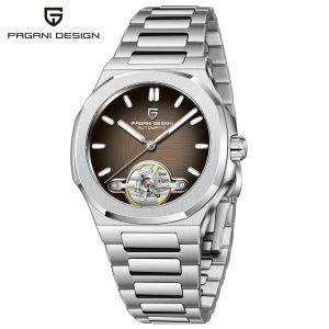 PAGANI DESIGN 2025 New Skeleton Tourbillon Mens Mechanical Watches Top Luxury Automatic Watch For Men Sporty elegant Wristwatch