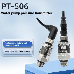438178 ZXC 1Pcs Transducer For Water Pump Hydraulic Air Oil Liquid 24V Industrial Pressure Transmitter 4-20mA G1 4 PT-506 Pressure Sensor