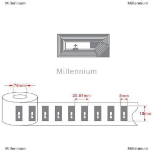 [COD] Millennium 10pcs NTAG213 NFC Sticker ISO 14443A 13.56MHZ RFID Programmer Chip Universal