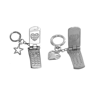 Hợp kim sao dây móc điện thoại Key Phụ kiện độc đáo Keychain cho phím ví thời trang quà tặng thanh thiếu niên người lớn lễ kỷ niệm