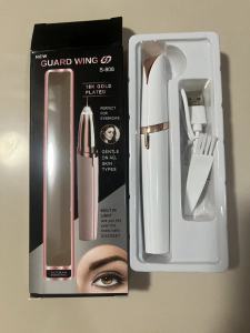 ที่กันคิ้วไฟฟ้า ใหม่!!! พร้อมสาย USB สะดวกง่าย พกพาไปได้ทุกที่ ที่กันคิ้ว ปากกากำจัดขนไฟฟ้า