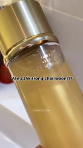 Tinh Chất Vàng Nguyên Chất Cấp Ẩm Chuyên Sâu Giúp Da Căng Bóng Sáng Mịn La Prairie Pure Gold Revitalising Essence 130ml