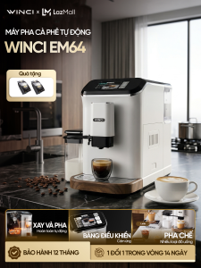 Máy Pha Cà Phê Espresso Winci EM Tự động hoàn toàn đa dạng chức năng bảo hành 1 năm