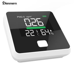 PM2.5 Detector เครื่องวัด PM2.5 เครื่องวัดปริมาณฝุ่น วัดค่า PM2.5 วัดอุณหภูมิ วัดความชื้นในอากาศ เครื่องวัดค่าฝุ่นไร้สาย เครื่องวัดค่าฝุ่นขนาดเล็ก