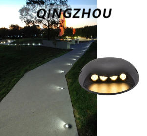LED Outdoor Step Light IP67 Waterproof Stairs pathway Lighting Surface Mounted Underground Lamp Deck Footlights AC220V DC12V