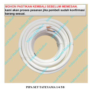 PST1458 PIPA TATEYAMA / PIPA AC / PIPA SET TATEYAMA 1/4 5/8 (HARGA PER ROLL)