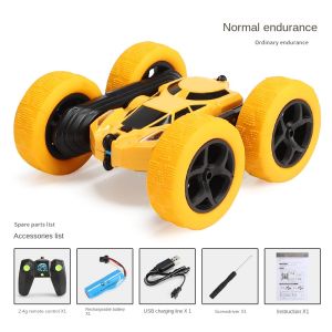 Remote control stunt car 360-degree rollover dump climbing car childrens toy car boy and girl gift