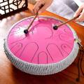 Ethereal Drum 13 Tone Steel Tongue Drum 13 Inch 15 Music Forget Worry Drum Professional Performce Beginner Musical Instrument Professional Grade Tabor. 