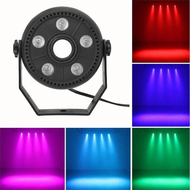 MINI 5 LED DISCO SOUND ACTIVATED PARTY LIGHT WITH BLUETOOTH SPEAKER ...