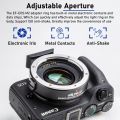 Viltrox EF-EOS M2 EF-M Lens Adapter 0.71x Focal Reducer Speed Booster Adapter for Canon EF Lens to EOS M Camera M6 M200 M5 M50. 