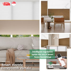 Customized Smart Honeycomb Blackout Curtains Electric Roller Blind Venetian Curtains Smart Curtain for Home
