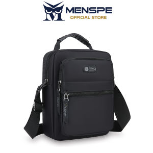 MENSPE Mens Shoulder Bag Waterproof Messenger Bag Handbag Phone Bag Travel Bag Business Bag Large Capacity Cross Body Bag Lightweight Casual Bag Leisure Sport Street Bag