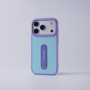 Invisible Folding Sand Holder for Magsafe Phone Case for iPhone 17 17pro max 16 Pro  Wireless Charging Hit Color Cover