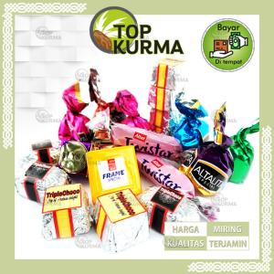 Coklat Arab Original Mix / Truffle Twistar Altalita Alysa Frame 500 gr Oleh Oleh Haji