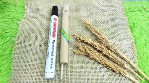 SUL-BAMBU Ecer 1pcs Suling Bambu Mainan Edukasi Anak Seruling bambu