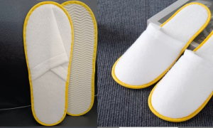 slipper โรงแรมdisposable slippersรองเท้าในบ้าน คลีนิกเสริมความงาม ซาวน่า ออนเซ็นรีสอร์ท บ้านพัก บ้านพักตากอากาศ สลิปเปอร