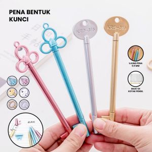 BW-A64 Pulpen Gel Bentuk Kunci Rumah Pen Karakter Alat Tulis Stationary / Pena Kunci Classic / Pena Pulpen Bolpoin Gel Karakter Lucu Souvenir