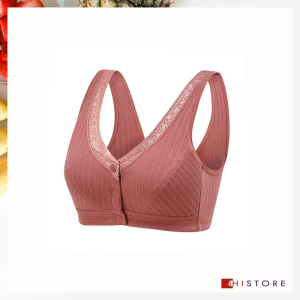 Bra Seamless Push Up Nirkabel Gesper Depan 2084 Wanita Paruh Baya dan Tua