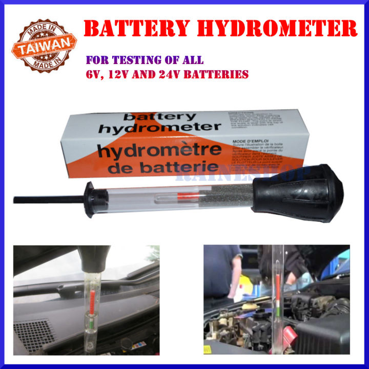 Battery Hydrometer for Automotive Batteries Lazada PH