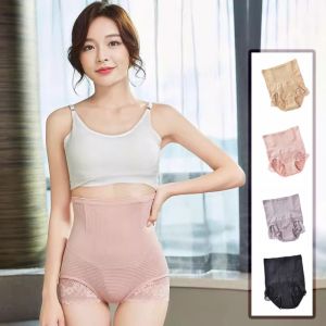 XINSU38 Large Size Postpartum Body Shaper Shapewear High Waist Tummy Control Underwear Breathable Waist Trainer Butt Lifter Briefs Women