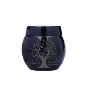 Pet Cremation Urn With Smoothly Opening Lid Leakproof Memorial Ashes Holder For Preserving Pet Hair and Family Memories