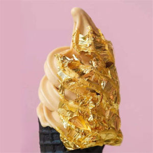 ⚡️Local Warehouse+COD⚡Buy1 Free1 Edible Grade Genuine Gold Leaf Schabin Flakes 100% Original 2g 24K Gold Decorative Dishes Chef Art Cake Decorating Tools