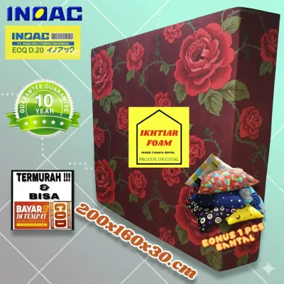 Kasur Busa Inoac no 2 Ukuran 200x160x30cm Garansi 10 tahun Kasur busa inoac Tebal 30.cm kasur inaoc