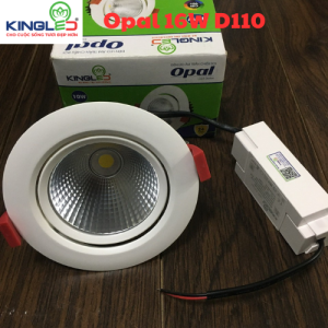 Đèn LED Âm Trần Opal 7W Spotlight KINGLED DLR-7SS-T150 Đèn Trang Trí Chiếu Rọi Lỗ Khoét D76mm Bảo Hành 2 Năm