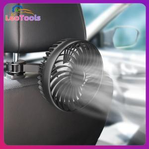 【Quick Delivery】Premium Quality USB Car Fan with 360 Degree Rotation for Rear Seat Cooling Suitable for Sedan SUV Truck Van Vehicles【After Sales Guarantee】