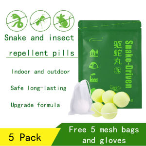 Snake Repellent for Outdoors Pet Safe Snake Away Repellent for Outdoors Snake Repellent for Yard Rattlesnake Repellent for Home for Yard Garden 10-Pack