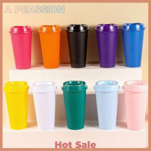 [A Peassion]💖[HOT SALE]🎈🎈 Popular Coffee Mug Shatterproof Cup Wide Application Unbreakable PP Lid Travel Bottle