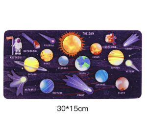 puzzle kayu planet  puzzle edukasi anak mainan edukasi anak bagus