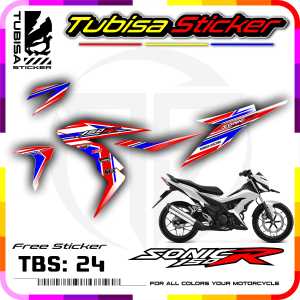 Sticker Striping Variasi Sonic 150 R - Stiker Striping Motor Sonic 150 R. TBS.24