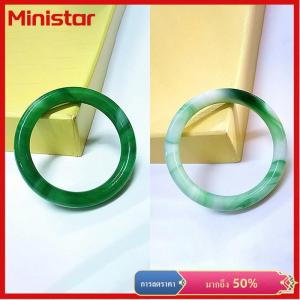 Ministar Imitation Bracelet Green Womens Vintage Round Bracelet Ladies Jewelry Gift