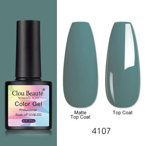 Clou Beaute Gel Nail Polish Vernis Semi Permanent Base Top Coat UV Gel Varnish Lakiery Hybrydowe Nail Glue Art Hema TPO Free