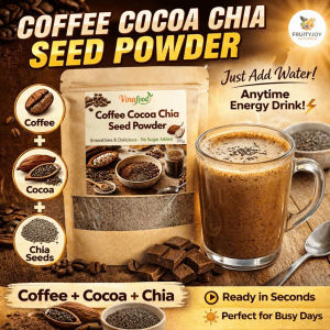 [BUY 1 GET 1] Superfood Coffee Mix with Chia Seeds & Cocoa | No Sugar Added Energy Drink
