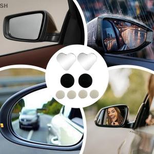 🚗🛵SH 1 Set Cute Heart Shape Rearview Mirror Car Blind Spots Side View Mirror Auxiliary Auto Accessories For SUVs