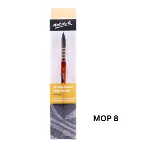 Mont Marte Watercolour Mop Brush 2/4/6/8/10/12/14