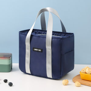 Lunch Bag Insulated Large Capacity Waterproof Thermal Tote for Work School Outdoor Picnics Durable Food Storage Cooler Bag
