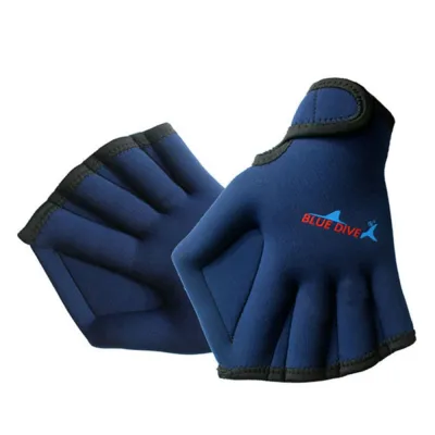 CANGMOTION Anti Slip KidsandAdult Snorkeling Diving Accessories Swimming Webbed Gloves Glove Paddles Water Resistance Webbed Paddles